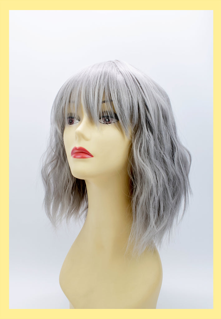 Atomic Wig in Silver (Front)