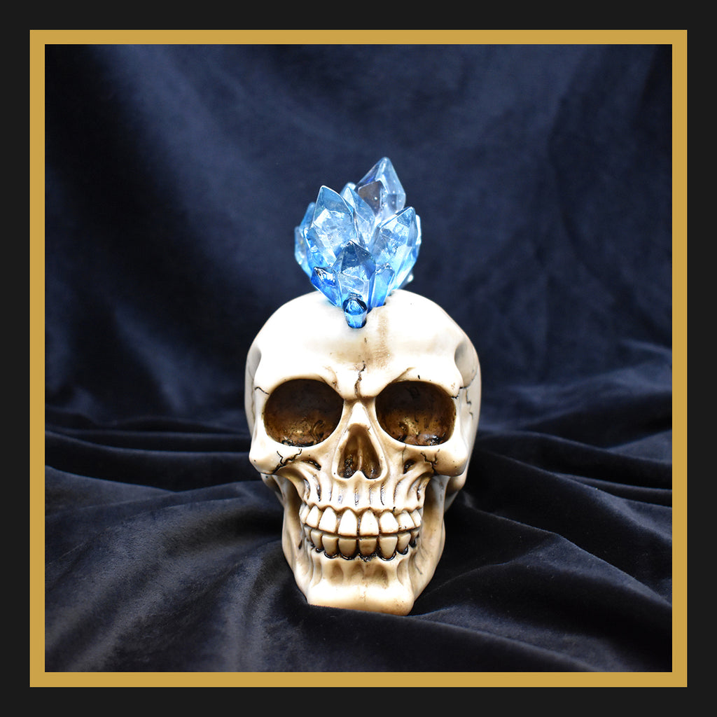 Crystal Skull with LED Light