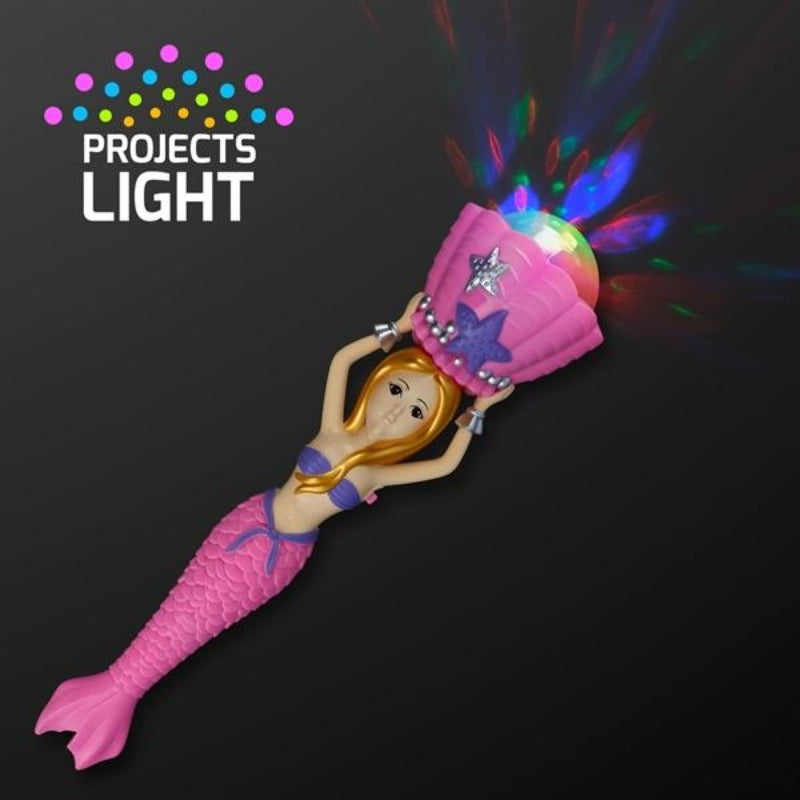 Mermaid Magic Wand Spinning Light Projector