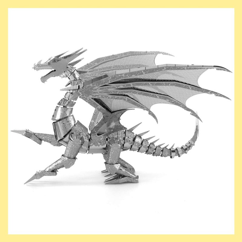 Metal Model Kit - Premium Series - Silver Dragon