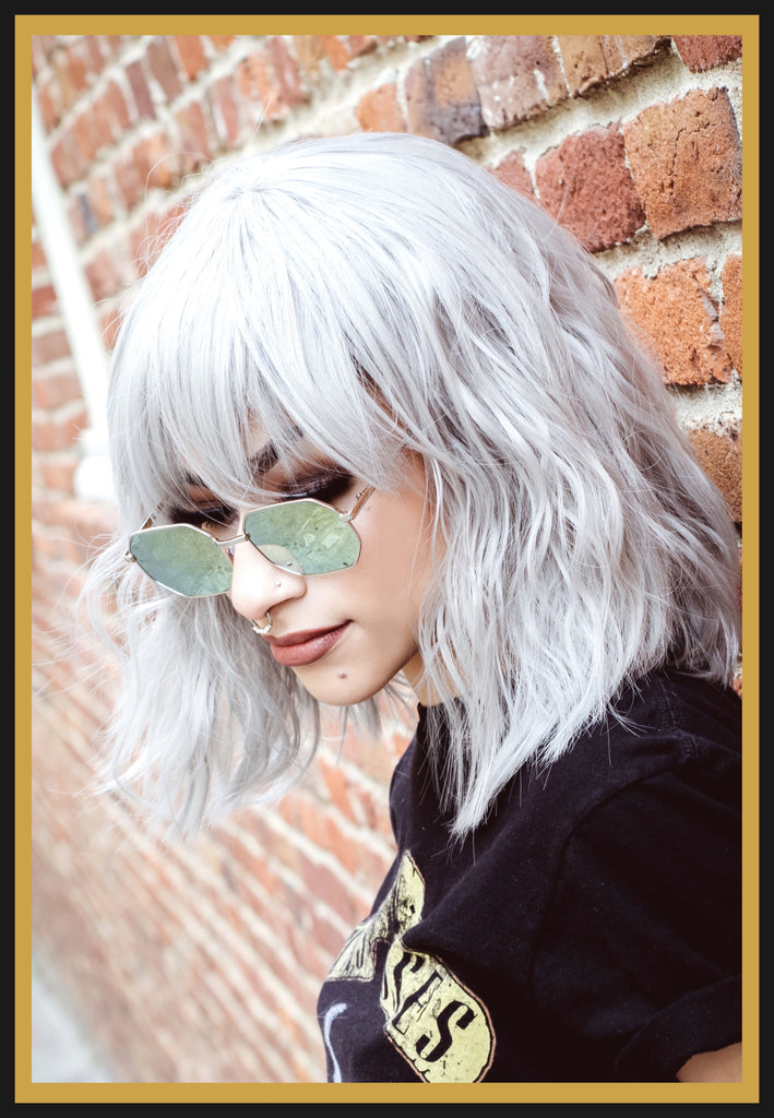 Atomic Wig in Silver
