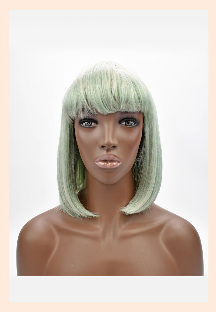 Willow Wig in Celadon (Front)